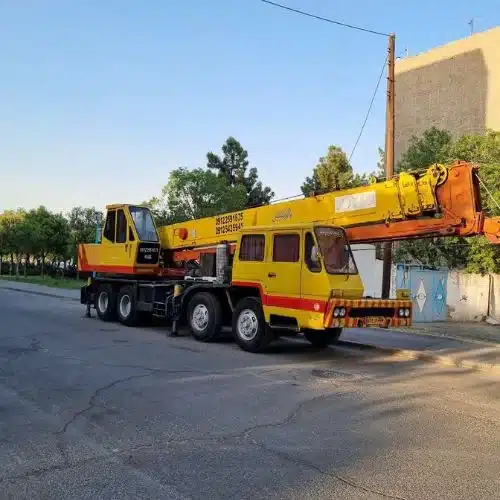 اجاره جرثقیل 30 تن دکل بلند در تهران - جرثقیل هابیل